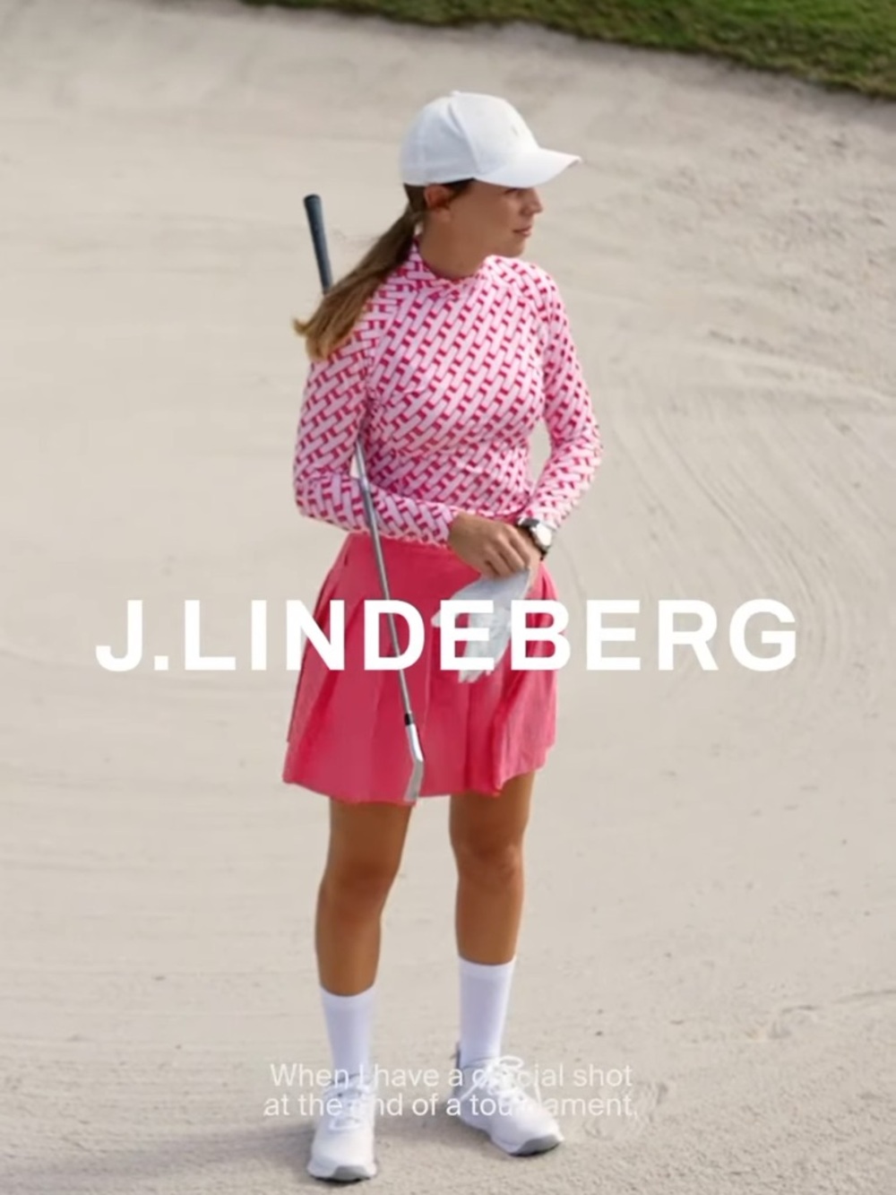 J.Lindeberg Adina Pleated Mini Skirt Skort